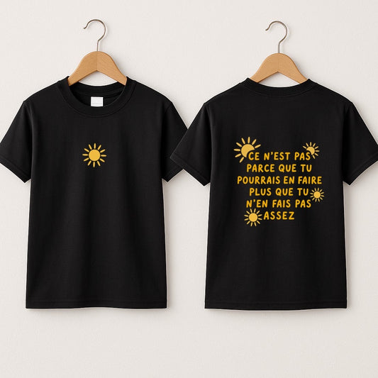 T-shirt bébé «Suffisant»