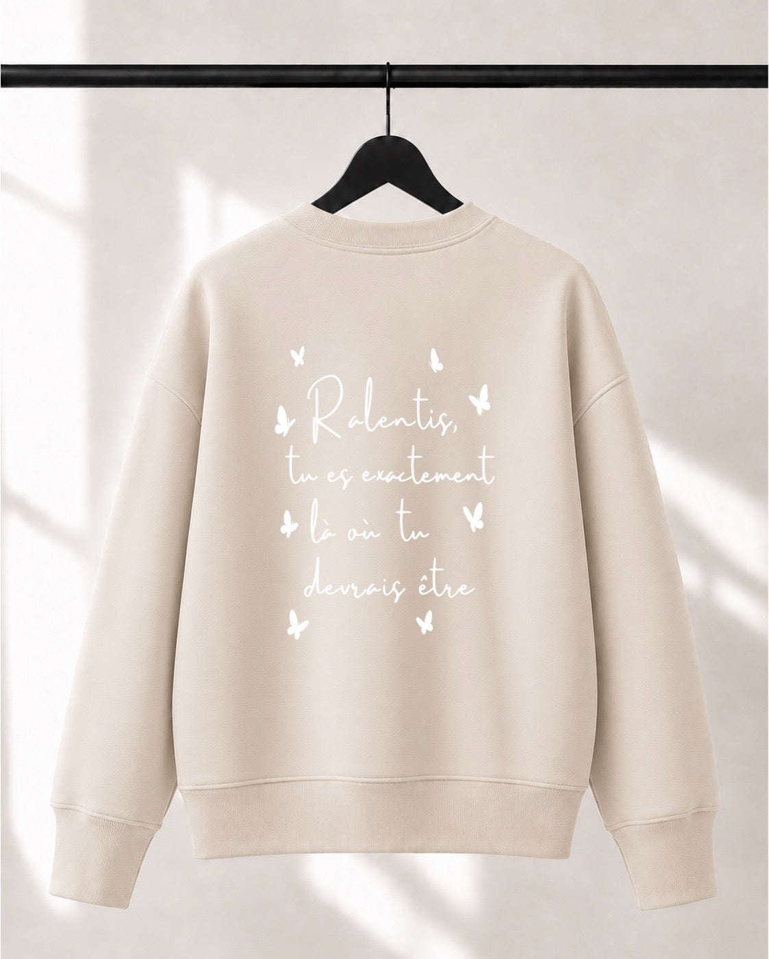 Crewneck Lusso unisexe «Ralentis»