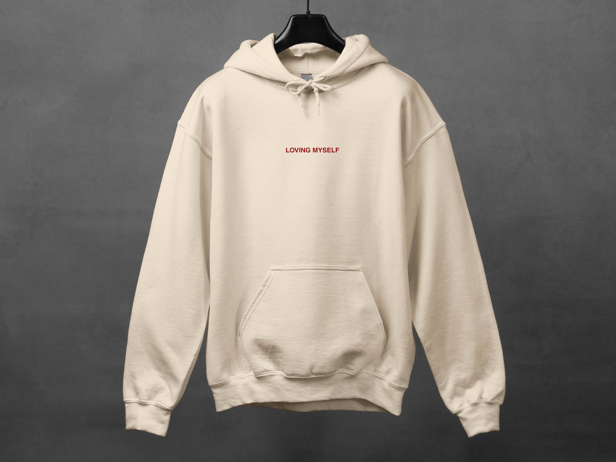 Hoodie unisexe «Loving myself to the core»