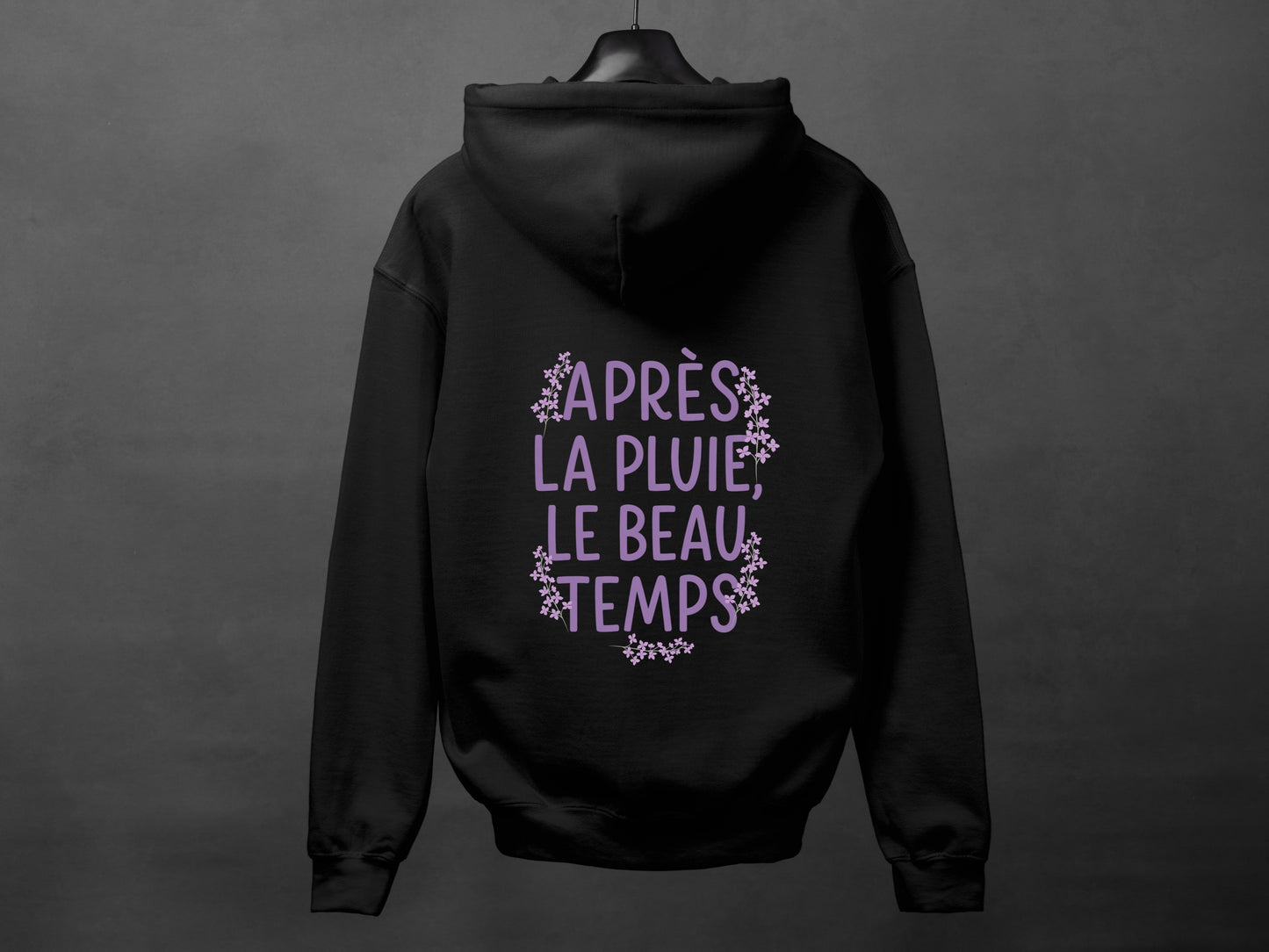 Hoodie unisexe «Après la pluie, le beau temps»