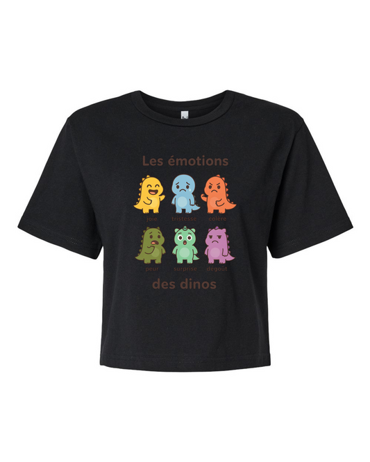 T-shirt court «Émotions dinos»