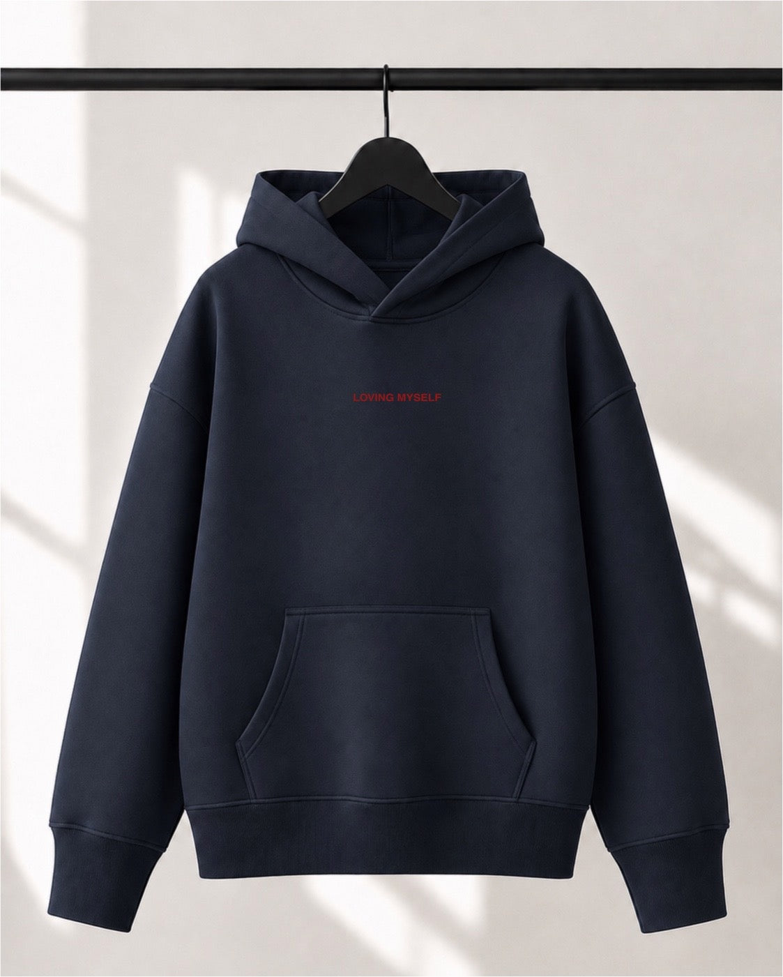 Hoodie Lusso unisexe «Loving myself to the core»