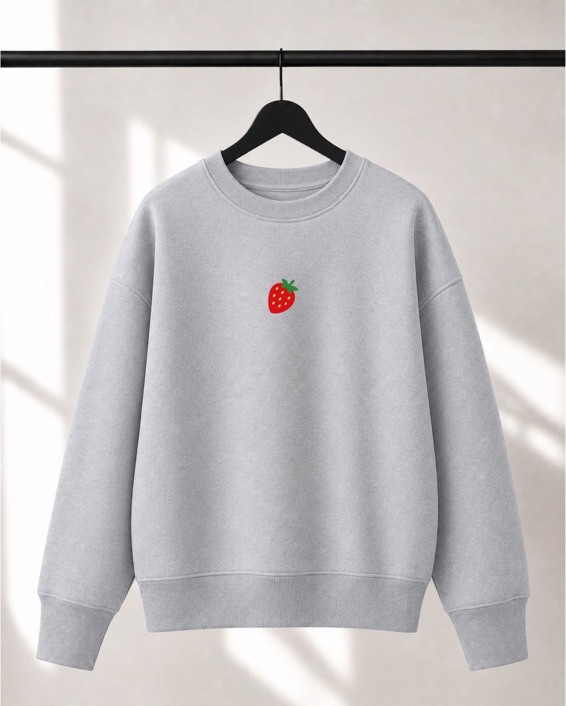 Crewneck Lusso unisexe «Loving myself berry much»