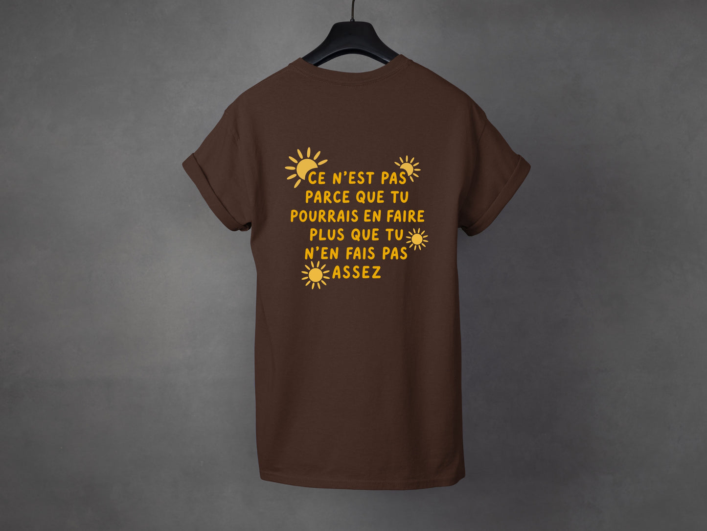 T-shirt unisexe «Suffisant»