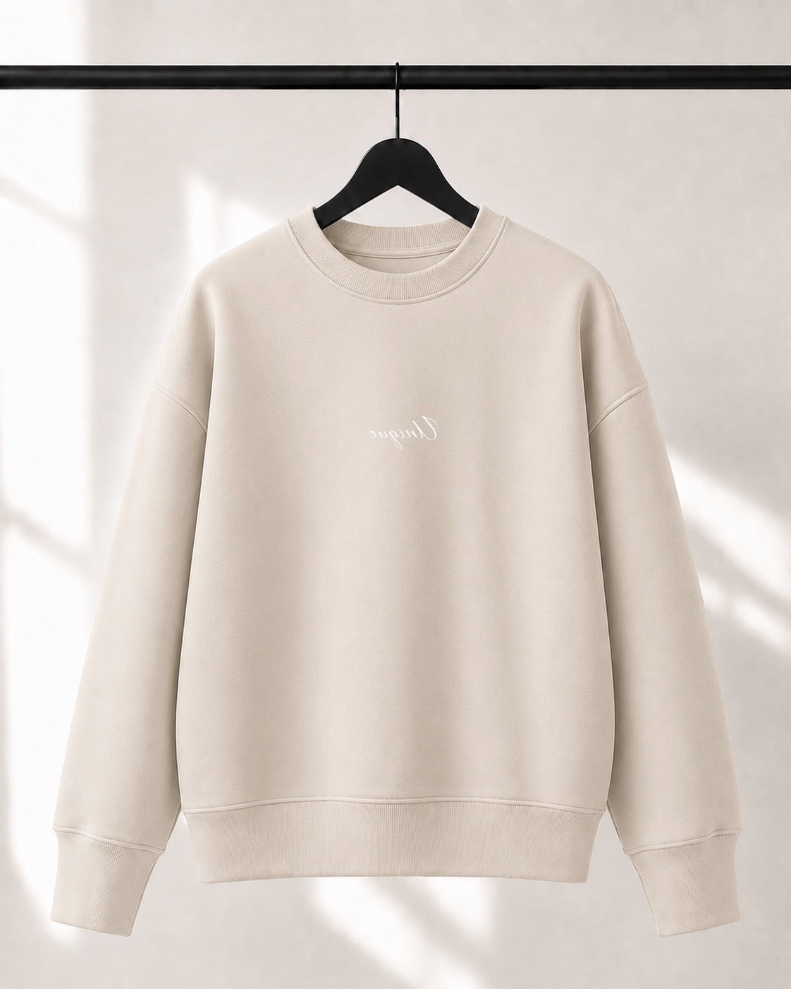 Crewneck Lusso unisexe «Unique» - Miroir