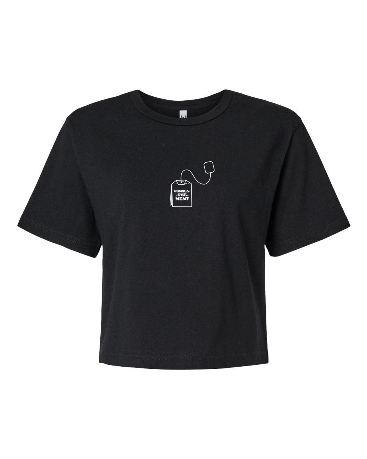 T-shirt court « Consen-thé-ment »