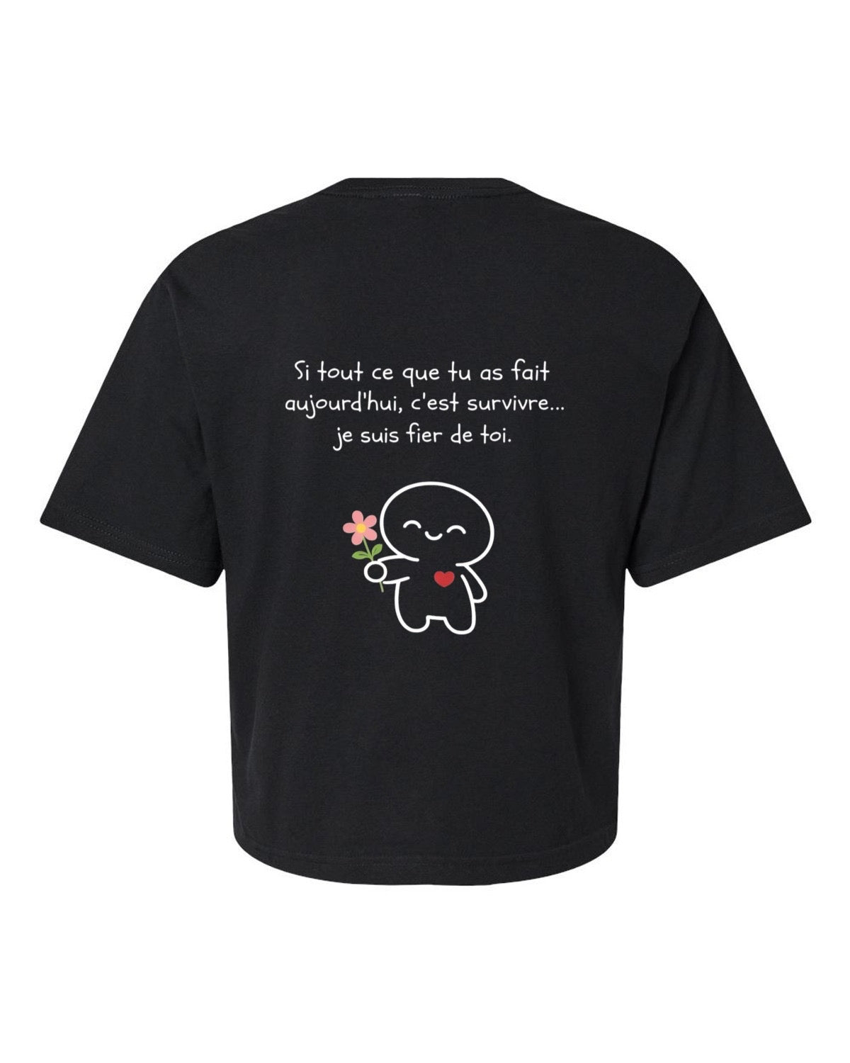 T-shirt court «Aujourd'hui»