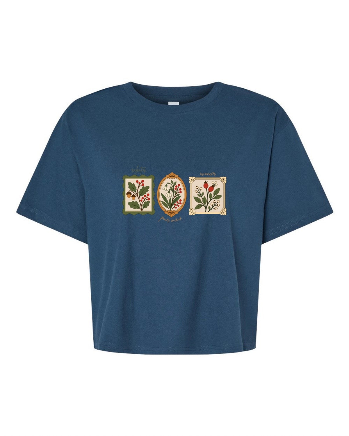 T-shirt court «Ralentir pour mieux avancer»