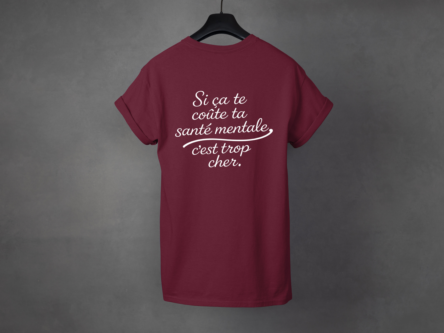 T-shirt unisexe «Santé mentale»