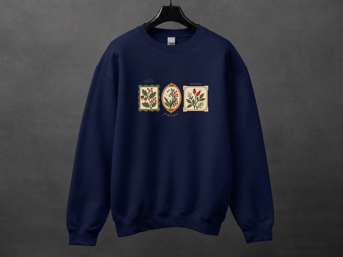Crewneck unisexe «Ralentir pour mieux avancer»