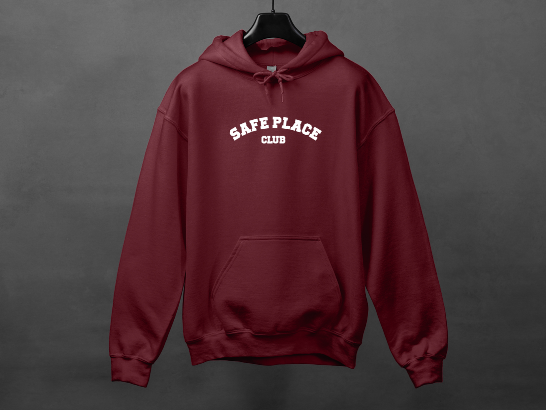 Hoodie unisexe «Safe place club»