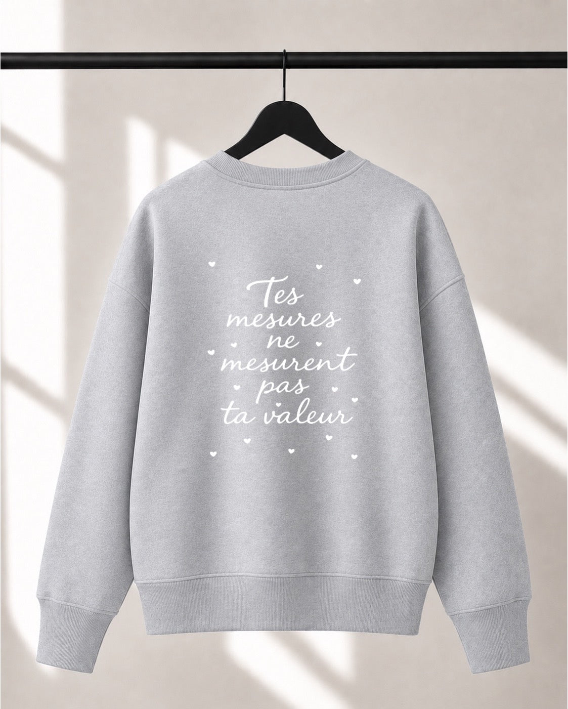 Crewneck Lusso unisexe «Mesures»