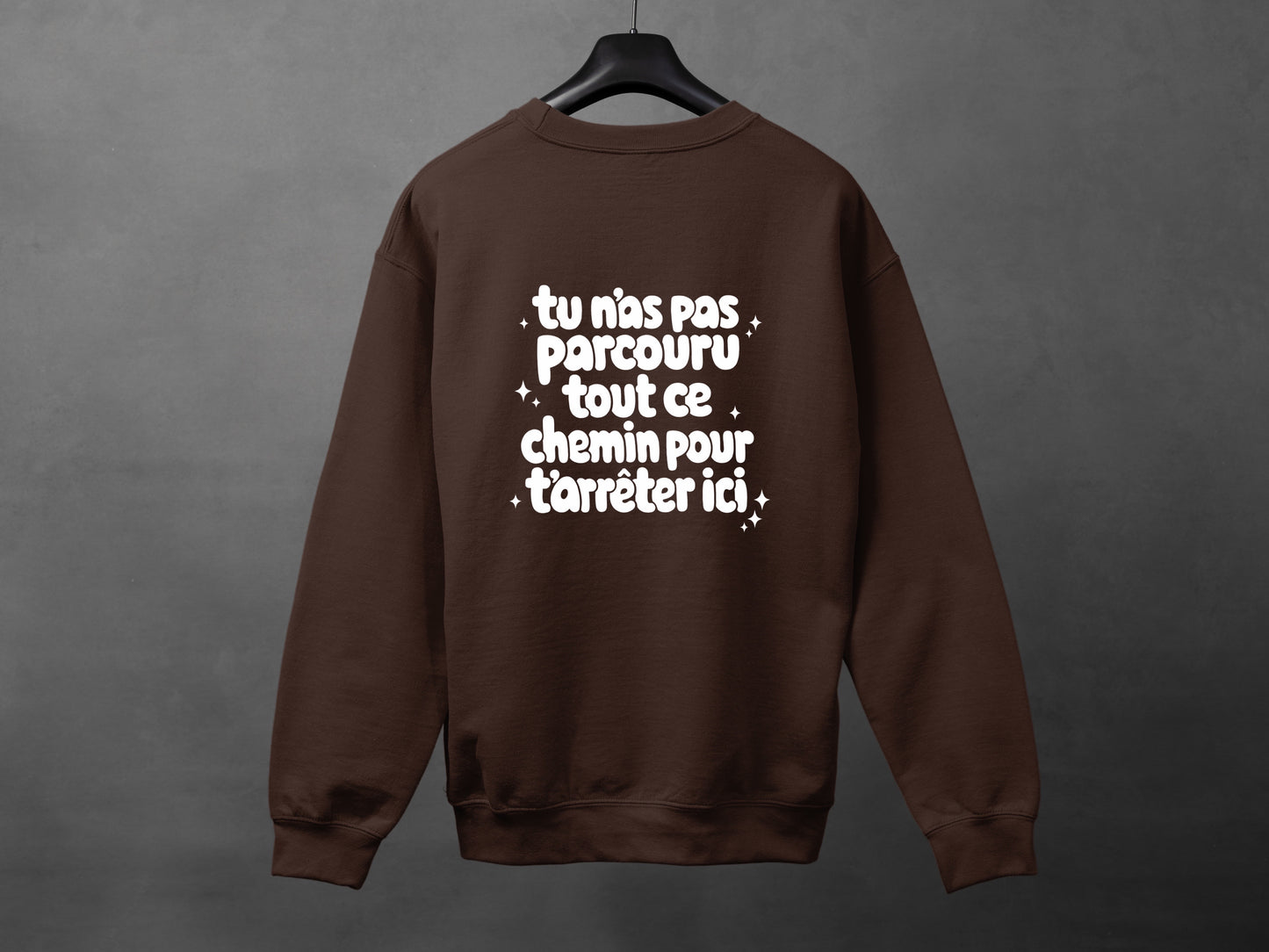 Crewneck unisexe «Chemin»