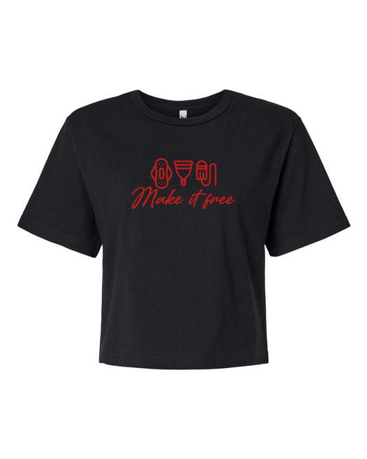 T-shirt court « Make it free »