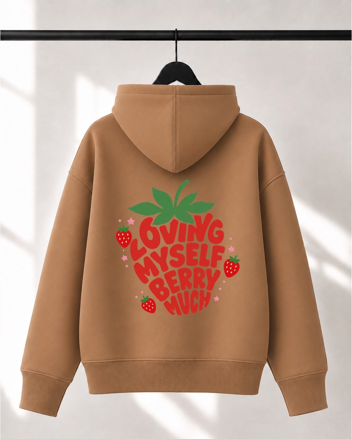 Hoodie Lusso unisexe «Loving myself berry much»