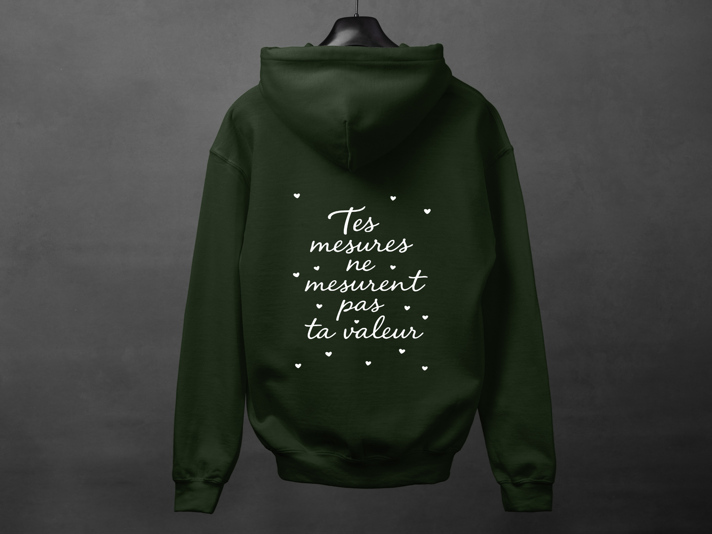 Hoodie unisexe «Mesures»
