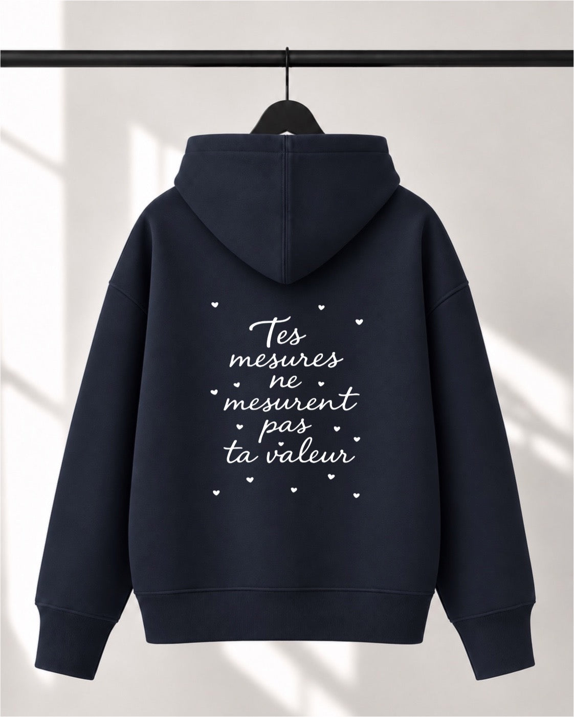 Hoodie Lusso unisexe «Mesures»