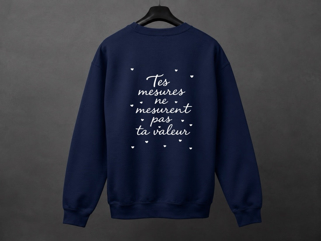 Crewneck unisexe «Mesures»