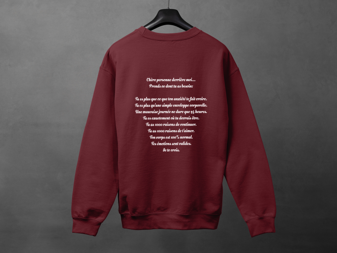 Crewneck unisexe «Be kind»