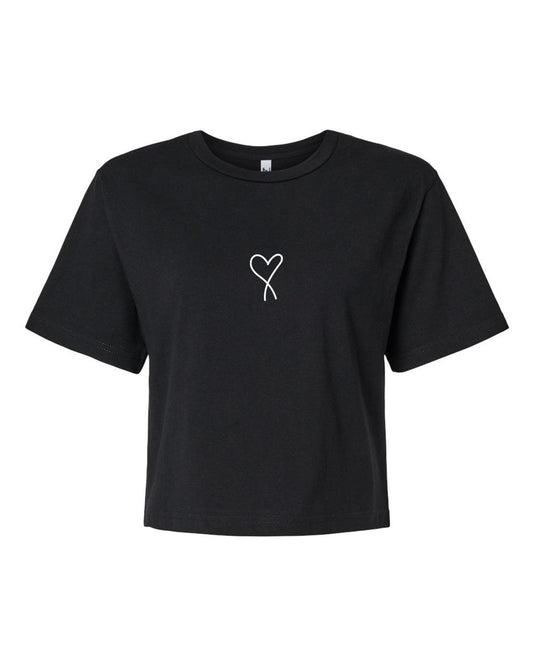 T-shirt court « Parle de toi avec amour »
