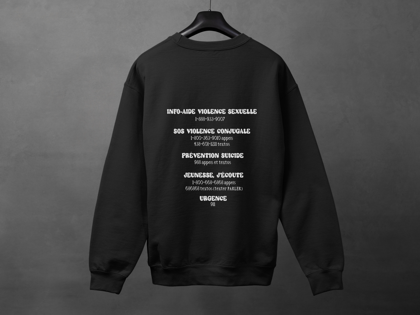 Crewneck unisexe «You matter»