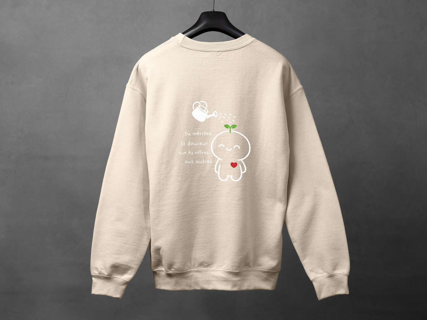 Crewneck unisexe «Douceur»