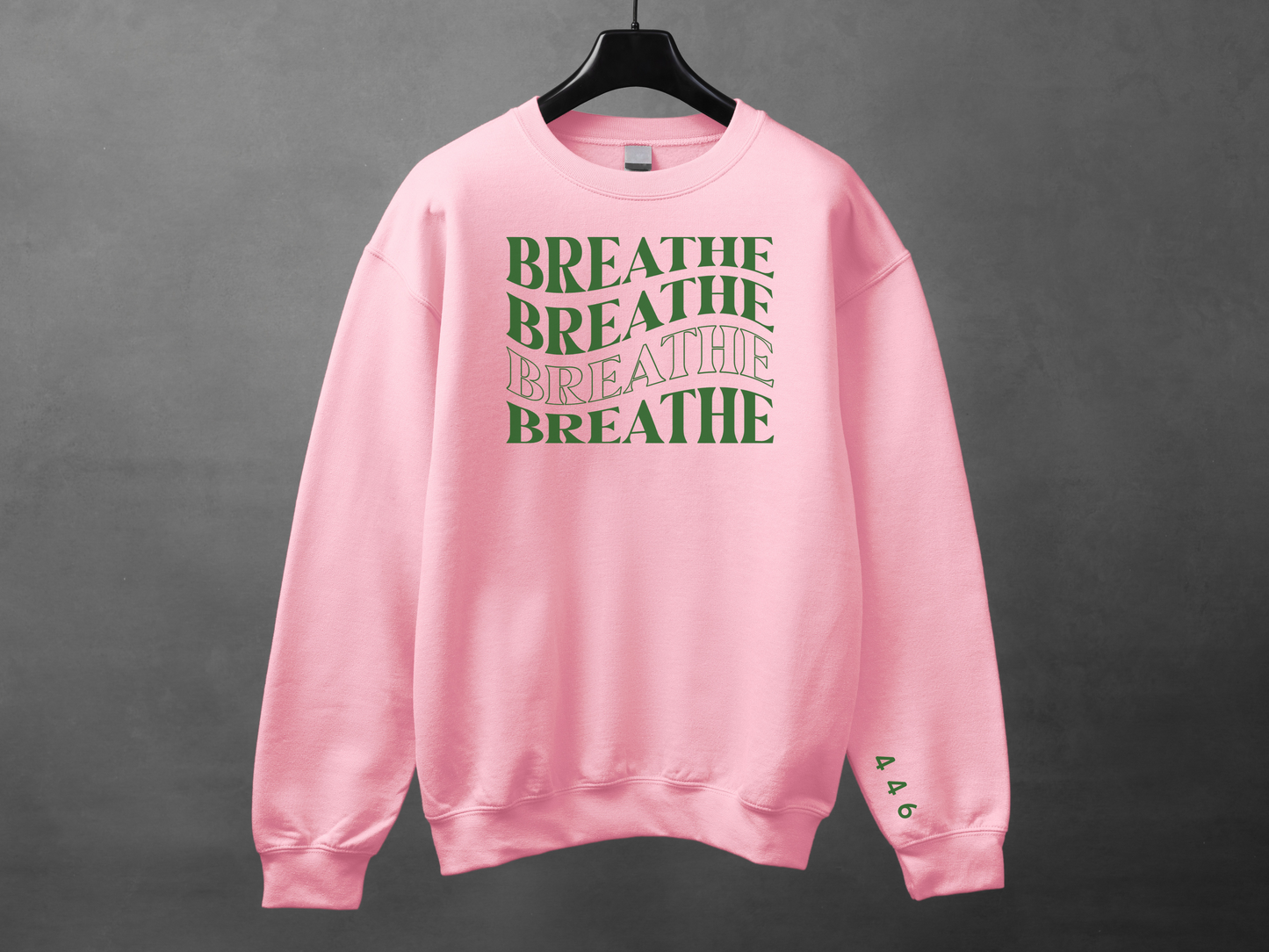 Crewneck unisexe «Breathe»
