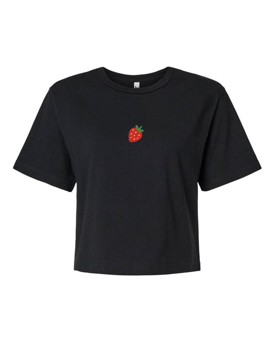 T-shirt court «Loving myself berry much»
