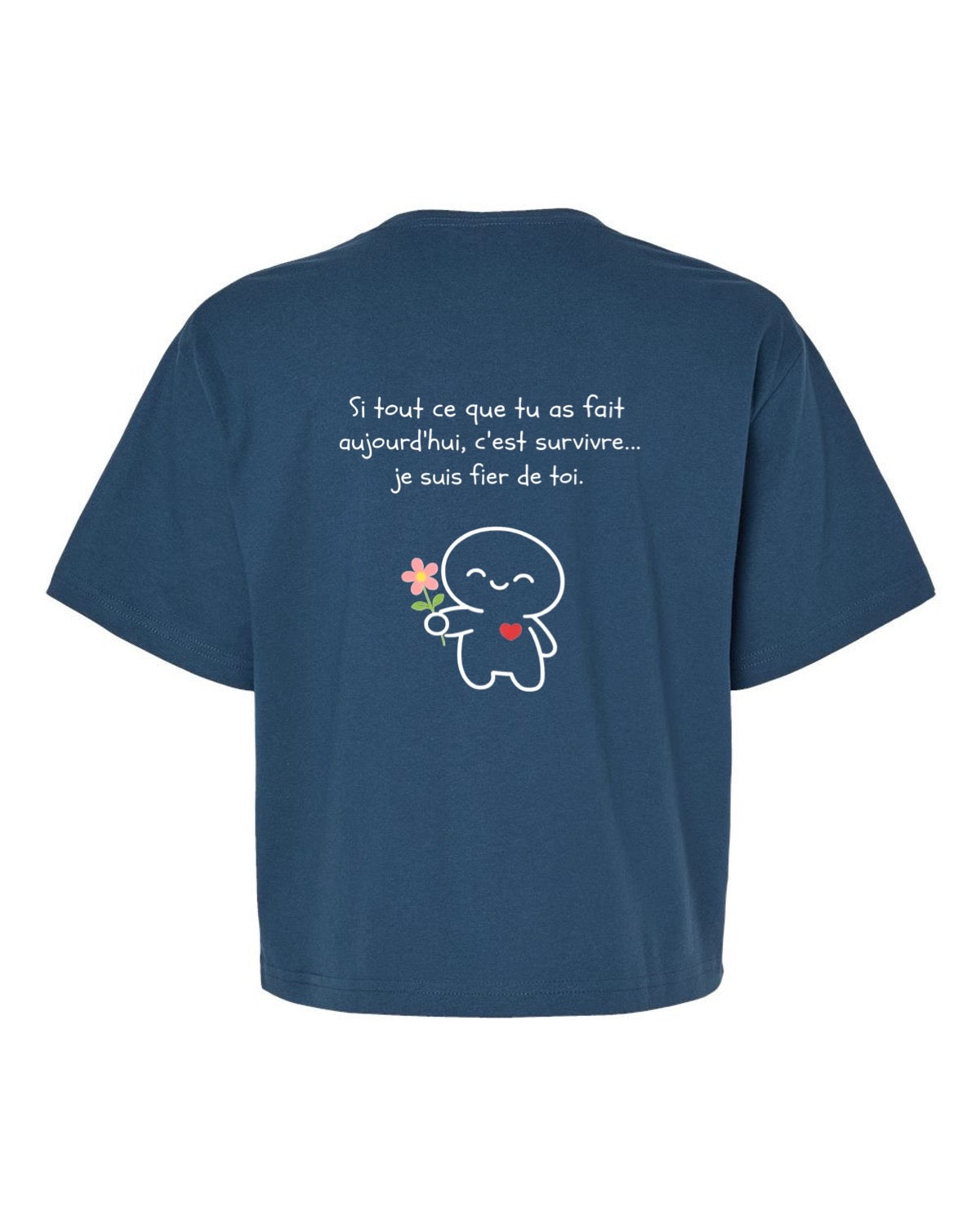 T-shirt court «Aujourd'hui»