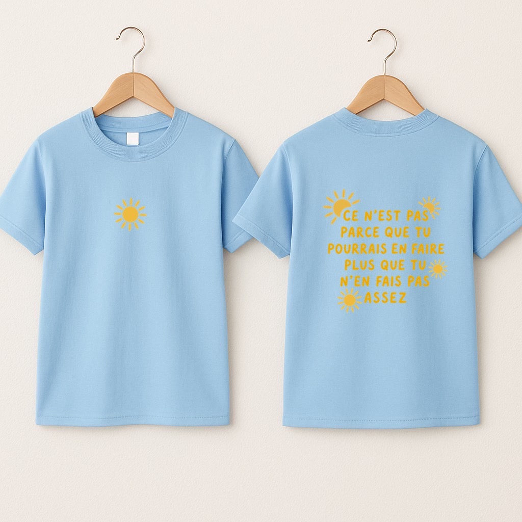 T-shirt bébé «Suffisant»