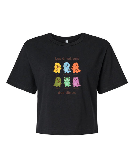 T-shirt court «Émotions dinos»