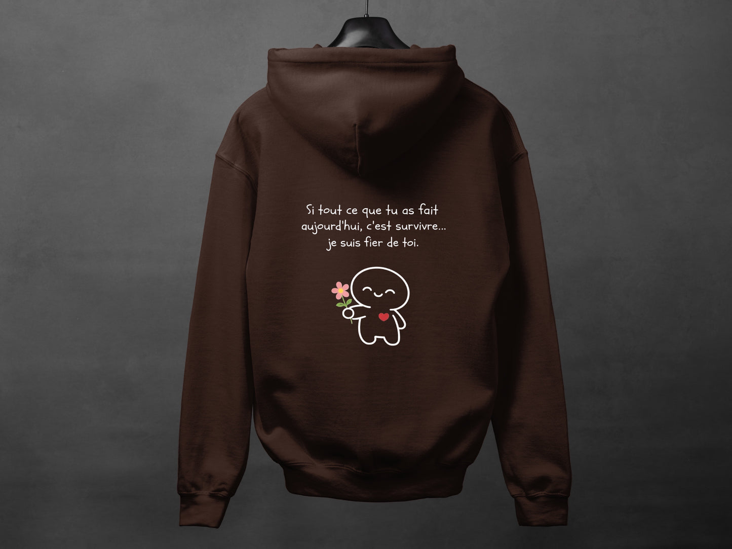 Hoodie unisexe «Aujourd'hui»