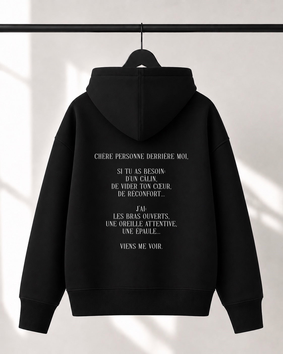 Hoodie Lusso unisexe «Safe place club»