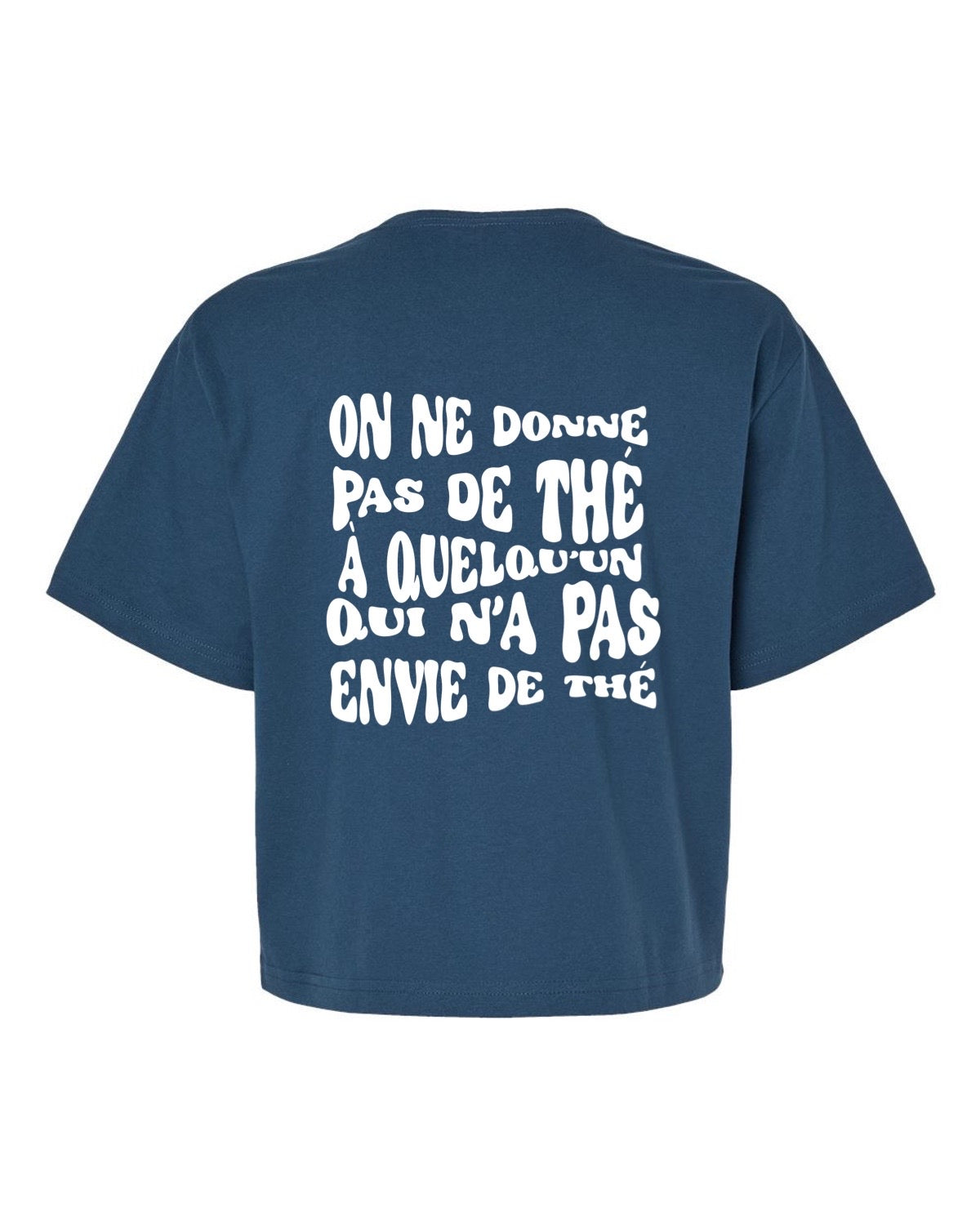 T-shirt court « Consen-thé-ment »
