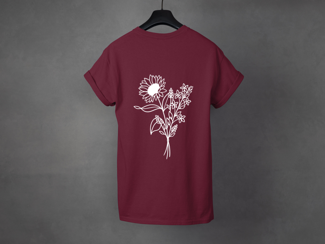 T-shirt unisexe «I can buy myself flowers»