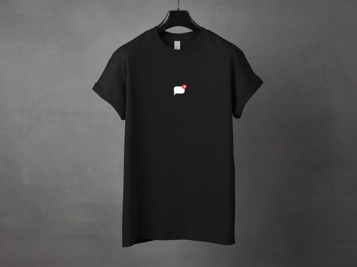 T-shirt unisexe «Texto du cœur»