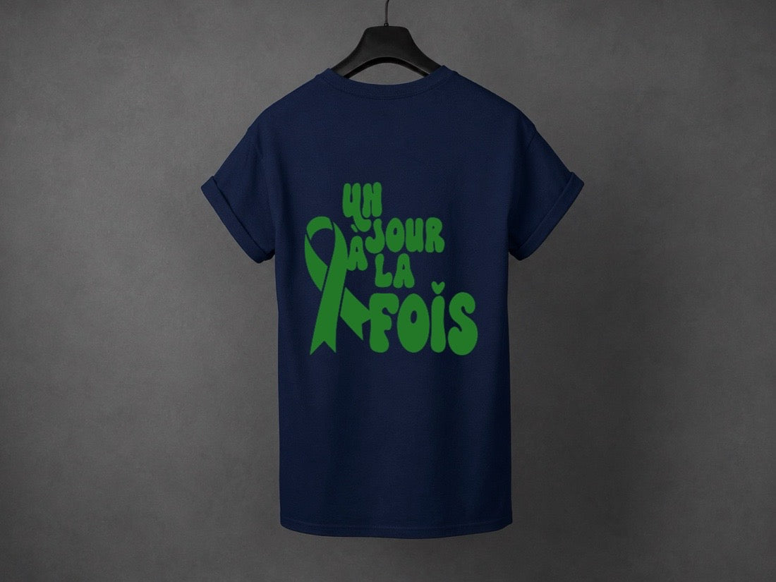 T-shirt unisexe «Un jour à la fois»