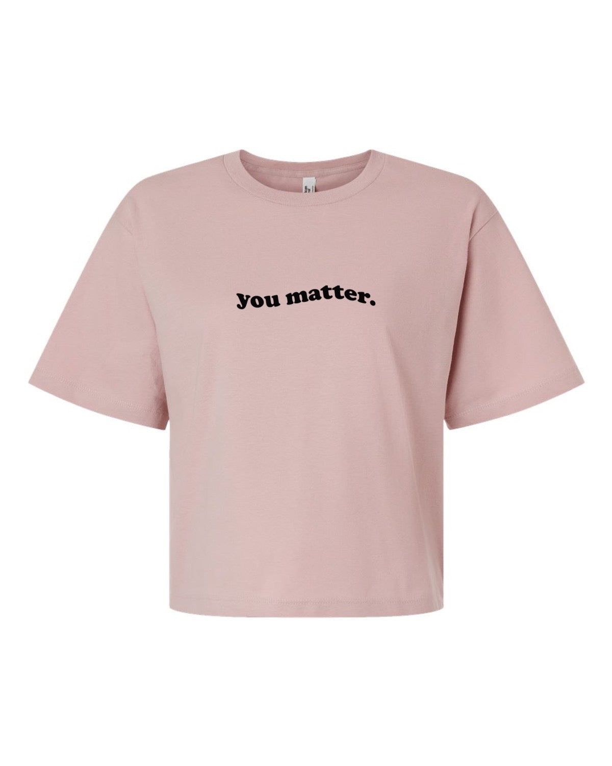 T-shirt court « You matter »