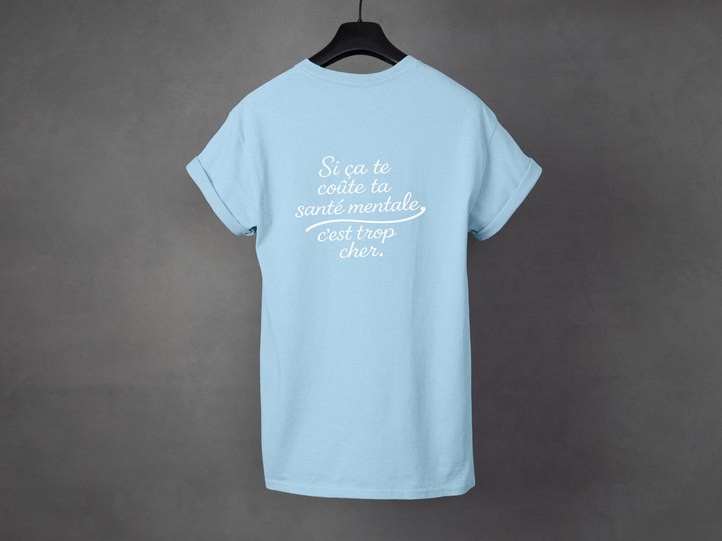 T-shirt unisexe «Santé mentale»-limitée