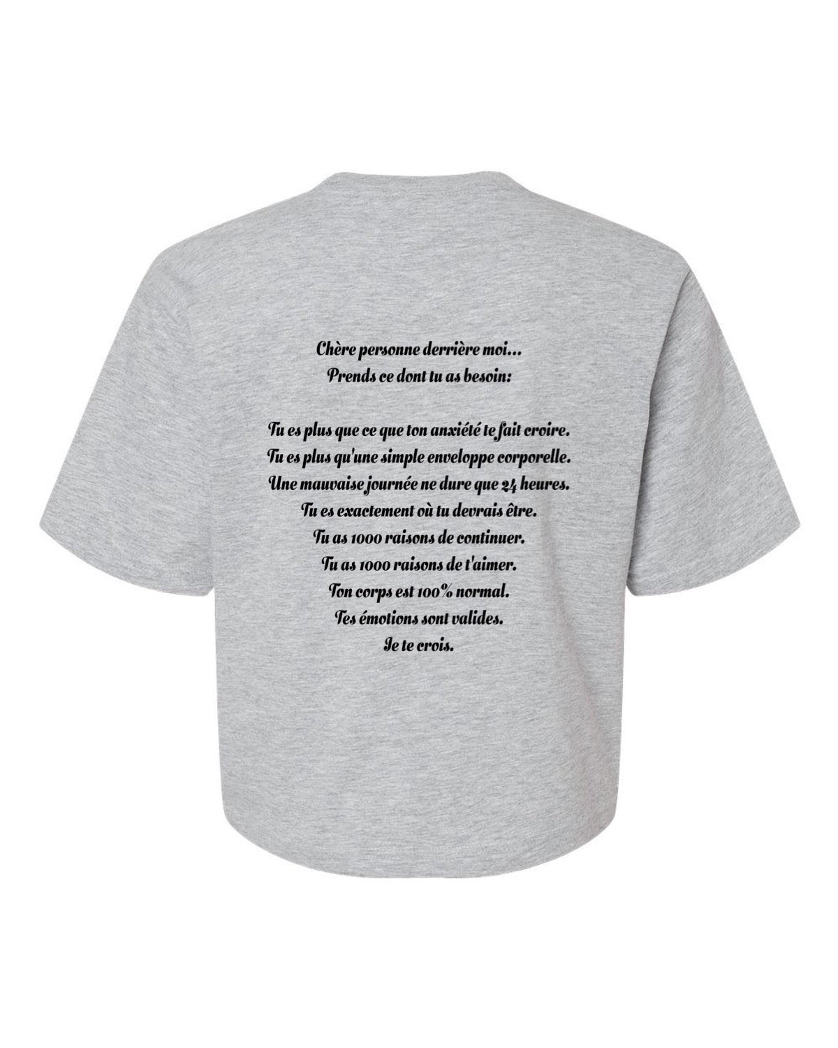 T-shirt court « Be kind »