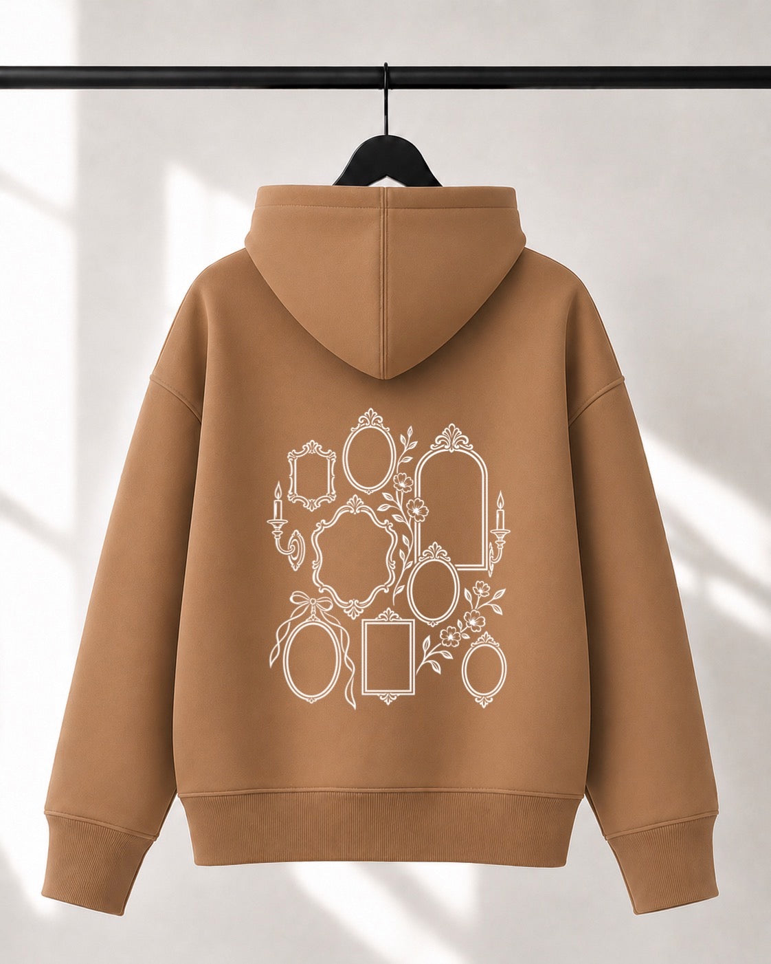 Hoodie Lusso unisexe «Brave» - Miroir