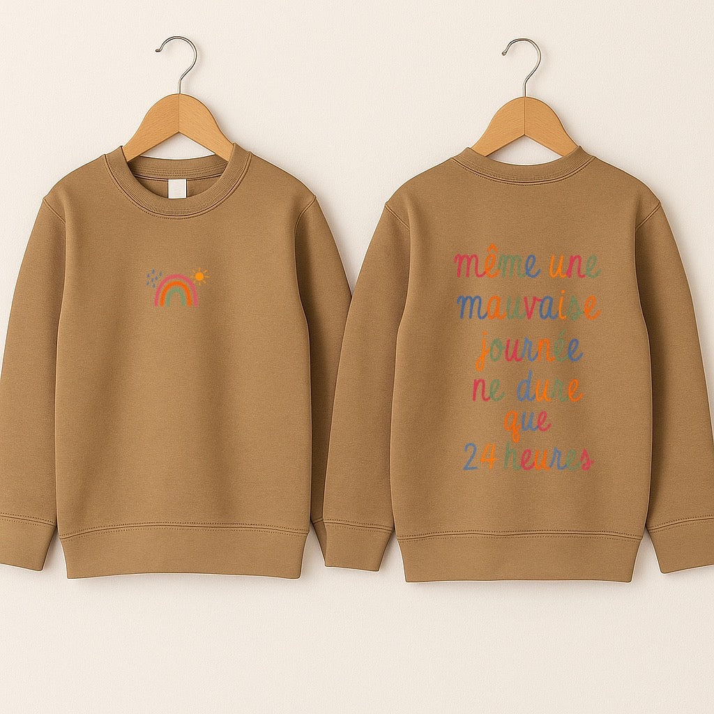 Crewneck bébé «24 heures»