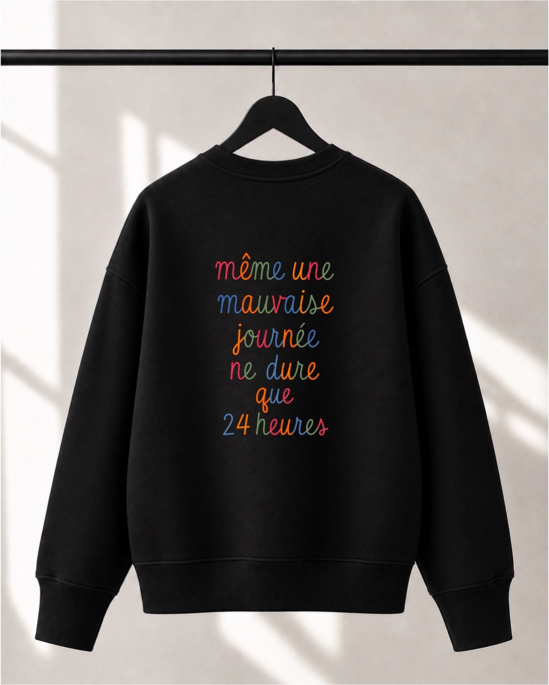 Crewneck Lusso unisexe «24 heures»