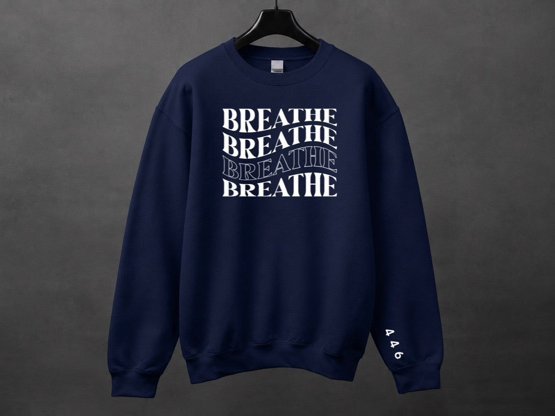 Crewneck unisexe «Breathe»