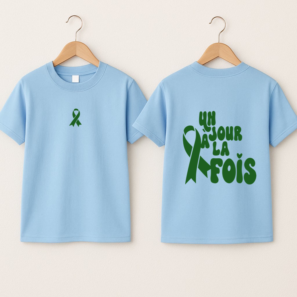 T-shirt bébé « Un jour à la fois »