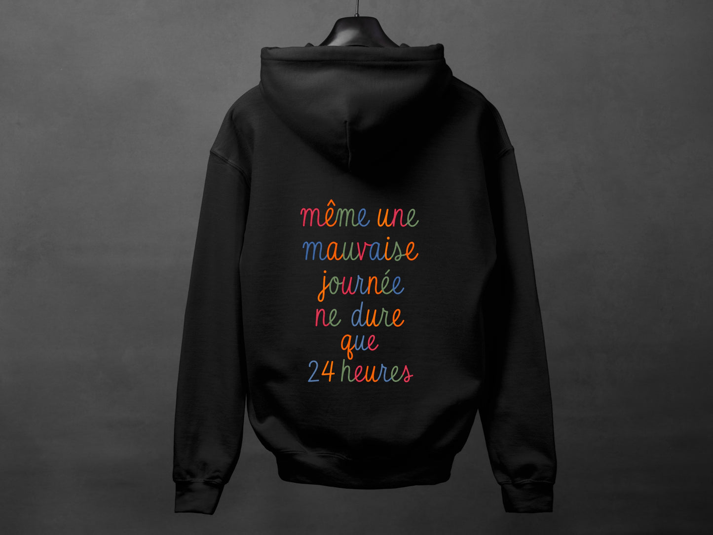 Hoodie unisexe «24 heures»