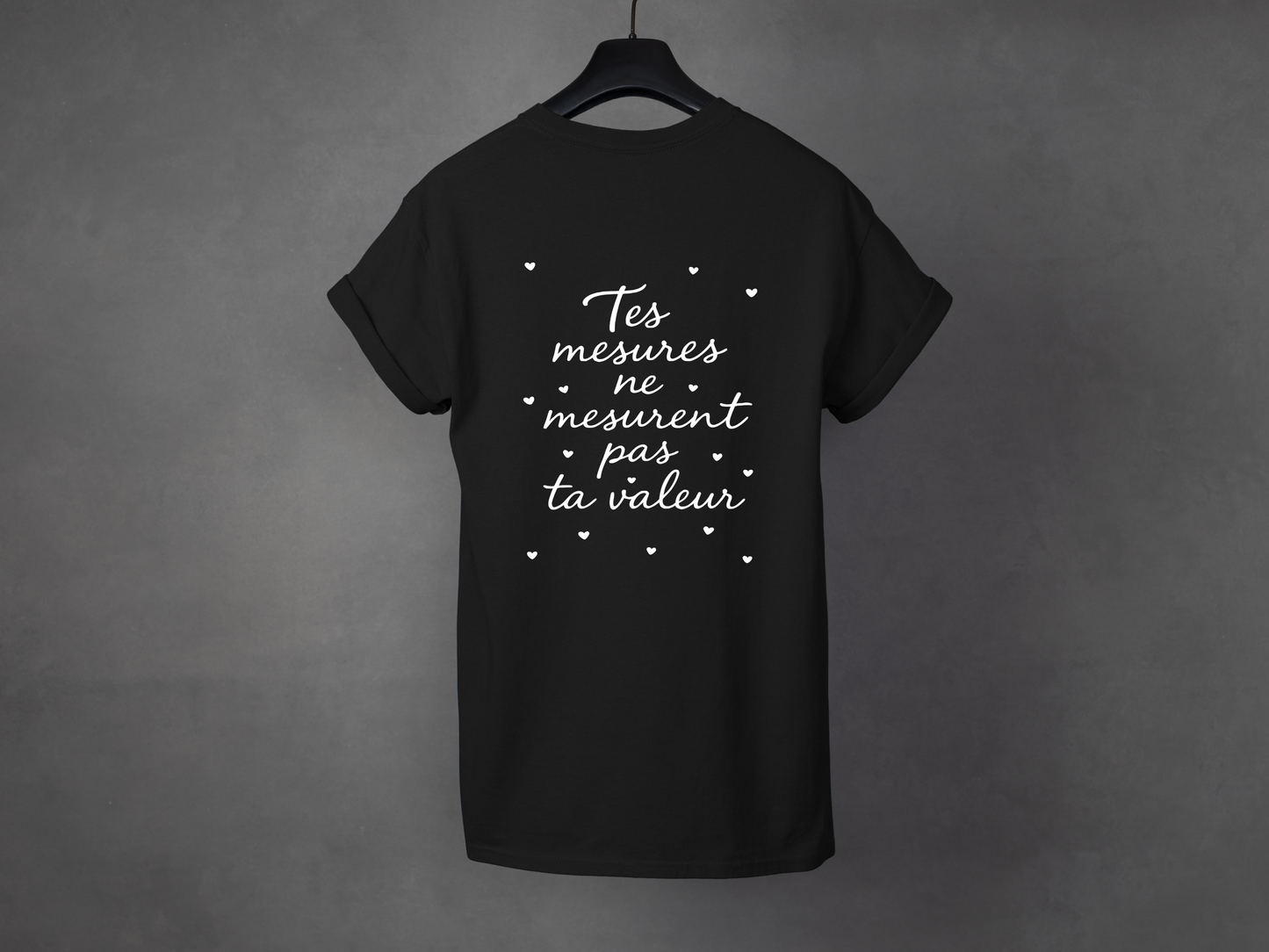 T-shirt unisexe «Mesures»