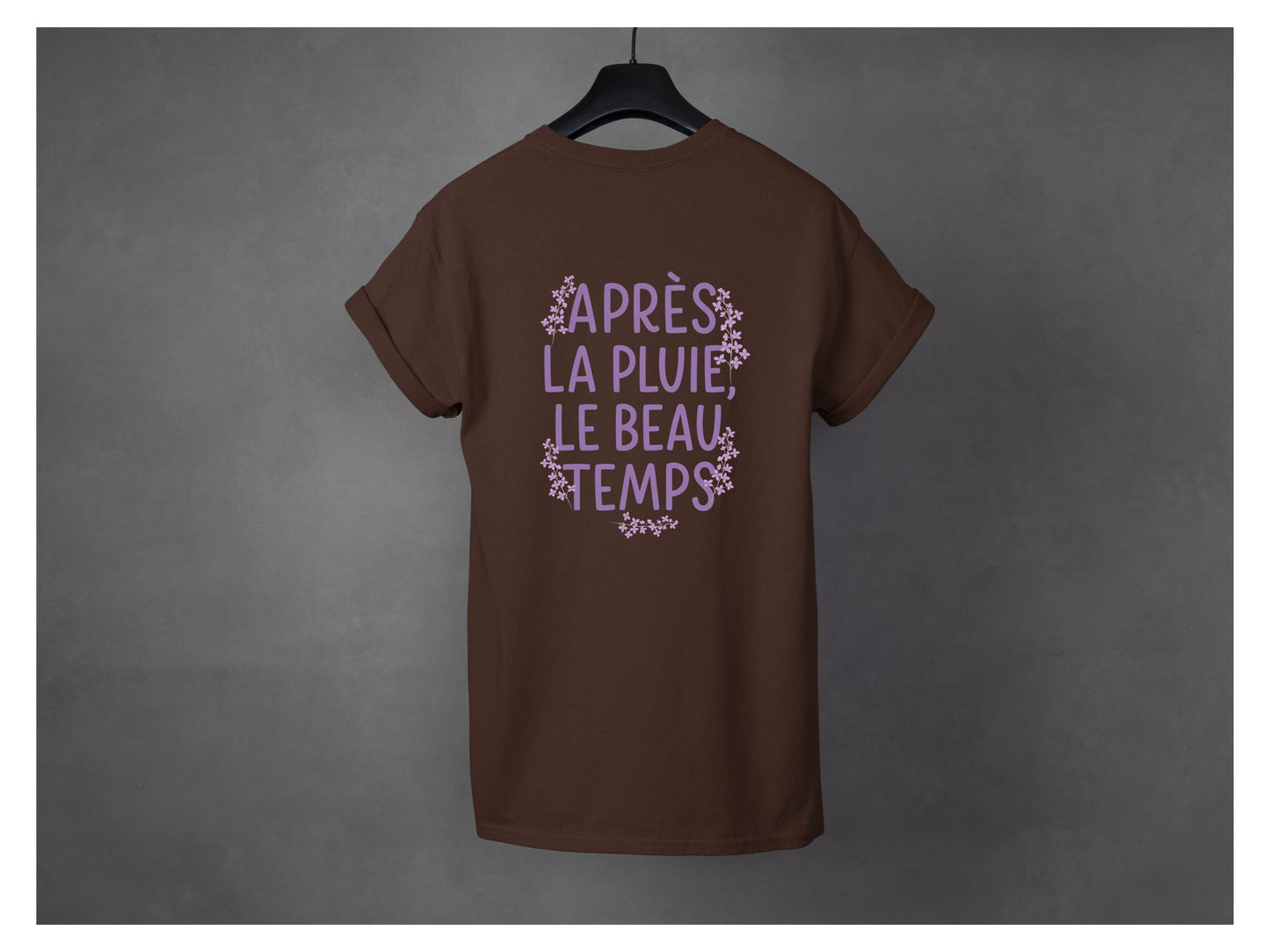 T-shirt unisexe «Après la pluie, le beau temps»