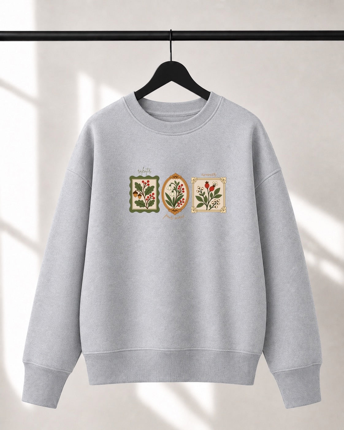 Crewneck Lusso unisexe «Ralentir pour mieux avancer»