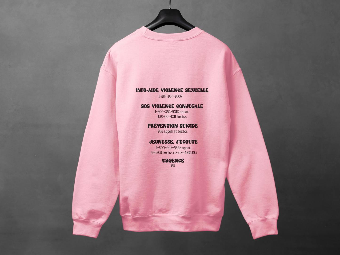 Crewneck unisexe «You matter»